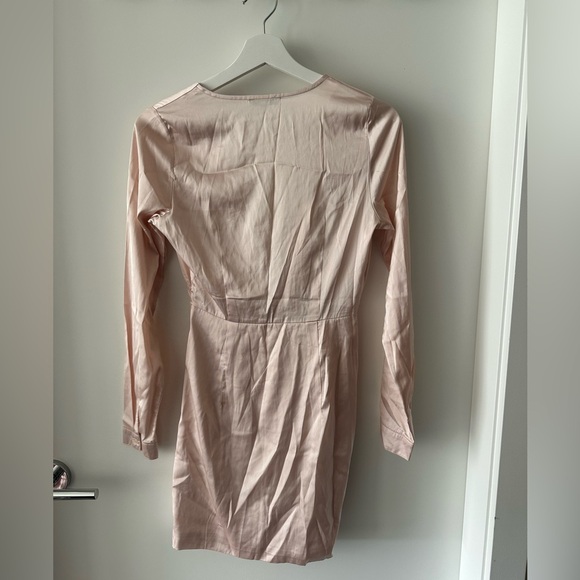 Fashion Nova Blush Long Sleeve Dress - Picture 2 of 2